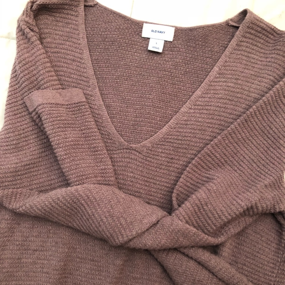 Long v neck sweater from Old Navy